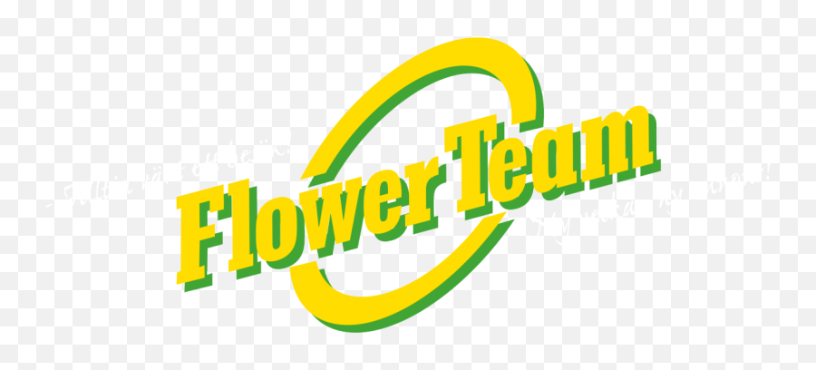 Presentkort Flower Team - Vertical Png,Green And Yellow Flower Logo