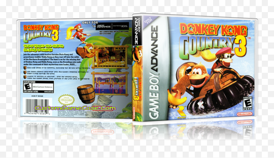 Donkey Kong Country 3 - Donkey Kong Country 3 Gba Png,Donkey Kong Country Logo