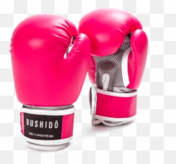 Pink Boxing Gloves Transparent Png - Background