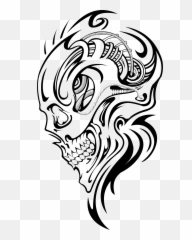 No Face Tribal Design By Kc - Totoro Full Size PNG Portable Network Graphics