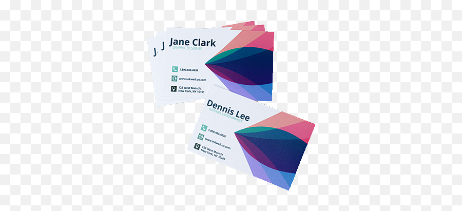 Custom Business Cards - Vertical Png,Facebook Icon For Business Card