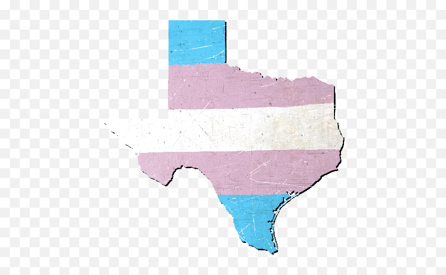 Texas Silhouette Transgender Pride Flag - Available On Texas Trans Pride Png,Texas Flag Png
