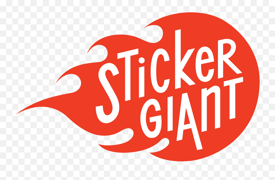 Stickergiant Branding Resources - Sticker Giant Logo Transparent Png,Facebook Icon Stickers