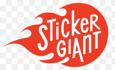 Stickergiant Branding Resources - Giant Logo Transparent png
