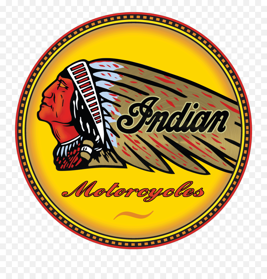 Indian Motorcycle Logo 3d - Indian Motorcycle Round Tin Signs Png,Motorcycle Logo