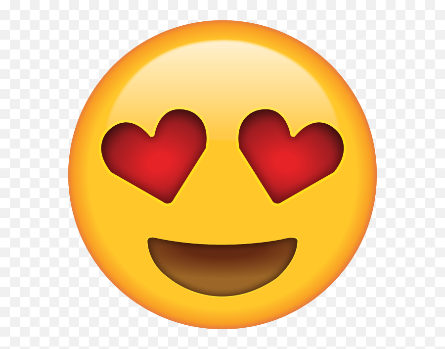 Surprise Emoji Png Picture - Heart Eyes Emoji Png,Surprised Emoji Transparent Background