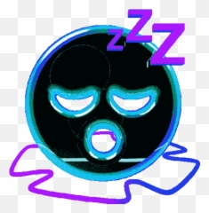 Sleeping Face Emoji Zzzz Sticker - Sleepy Transparent Animated Gif png