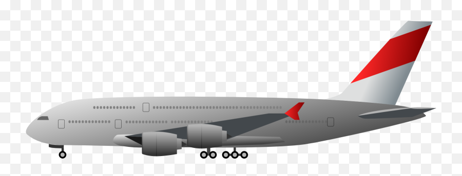 Airbus Airplane Vector Drawing Free Image Download - Aeroplane Profile Clipart Png,Plane Vector Free Icon