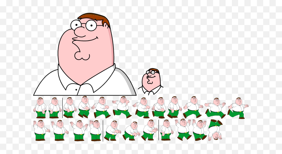 Pc Computer - Peter Griffin Sprites Png,Family Guy Logo Png