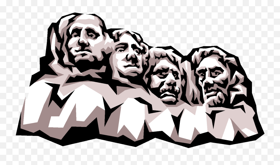 Presidents Day Clipart Backgrounds - Mount Rushmore Clipart Png,Mount Rushmore Png