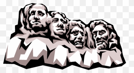 Presidents Day Clipart Backgrounds - Mount Rushmore Clipart Png,Mount Rushmore Png