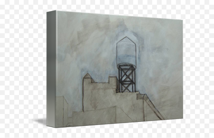 Water Tower Study - Visual Arts Png,Water Tower Png