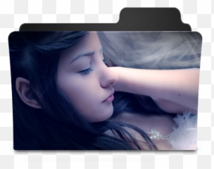 Sleeping Girl Icon - Goodies Folder Icons SoftIconscom Cat Png