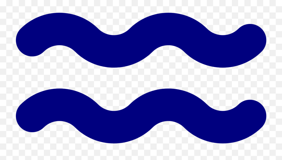 Fileaquarius Symbol Bold Bluesvg - Wikimedia Commons Horizontal Png,Icon Drift 4