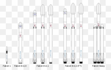 The Spacex Family - Spacex Falcon Heavy Sketch Png,Spacex Png