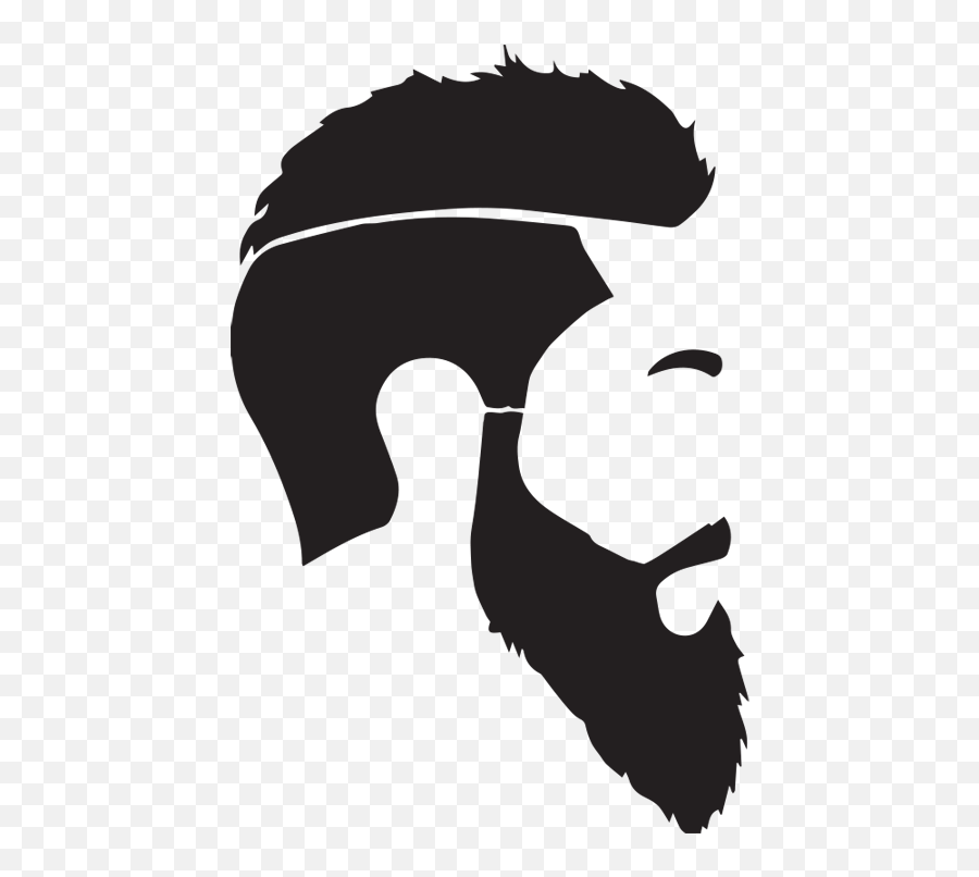 Transparent Background Black Man Beard Clipart - Beard Profile Png,Beard Transparent