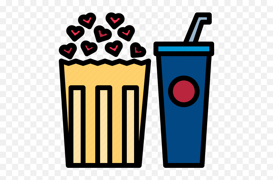 Drink Movie Night Popcorn Theater - Clip Art Png,Movie Night Png