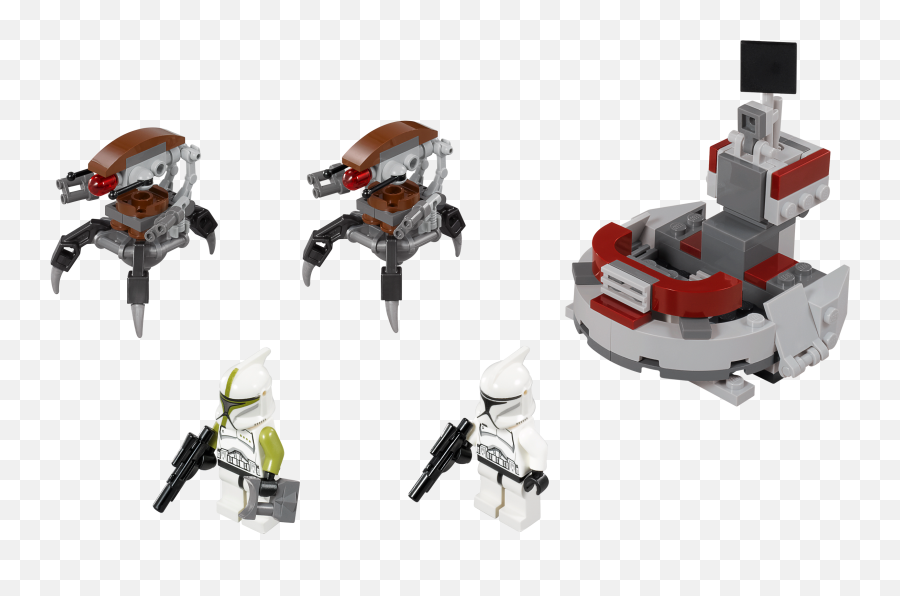 Clone Troopers Vs Droidekas Png Lego Star Wars Trooper Icon