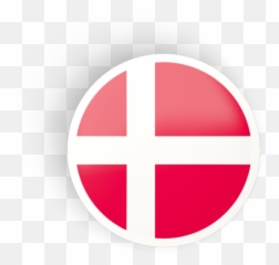 Round Concave Icon Illustration Of Flag Denmark Png