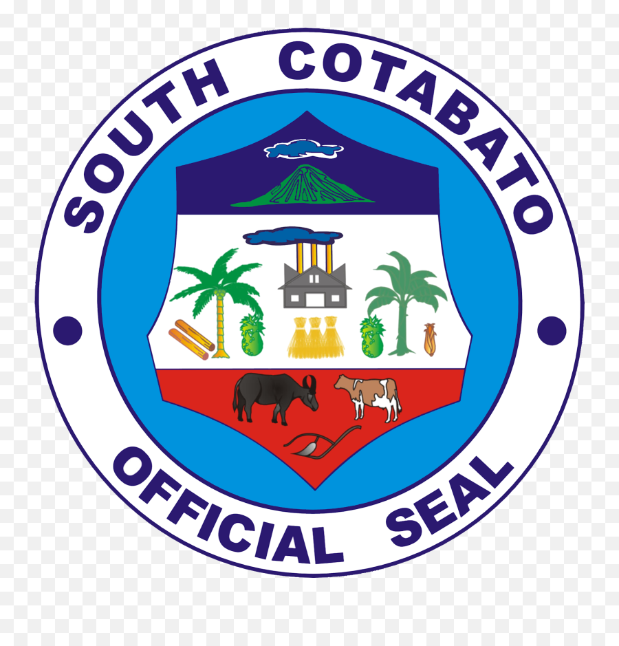 Logo Nation Philippines South Cotabato Official Seal - Province Of South Cotabato Logo Png,Seal Png