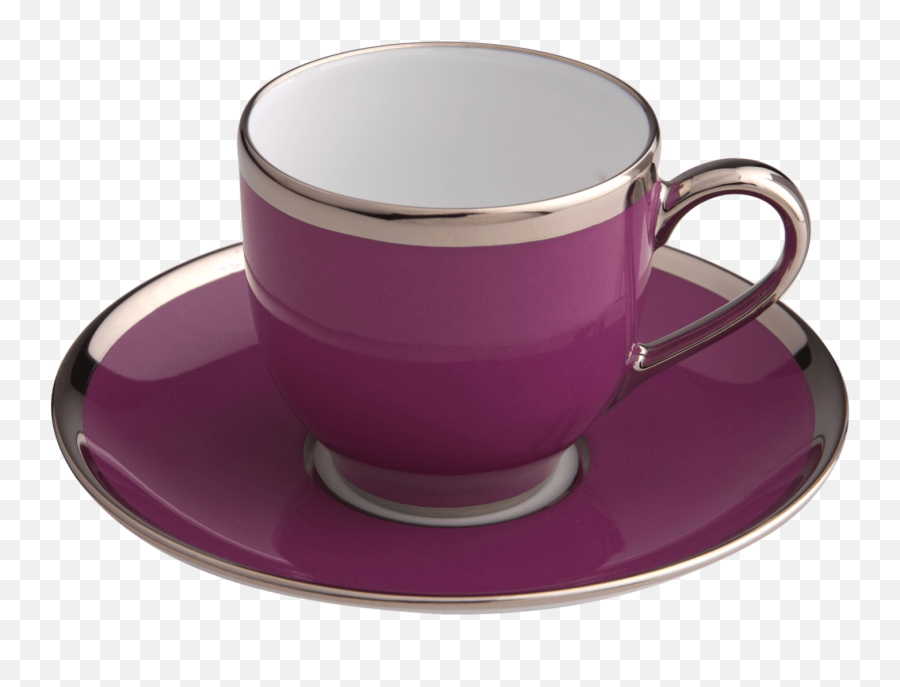 Round Coffee Cup U0026 Saucer - Sous Le Soleil Cup Png,Coffee Cup Png