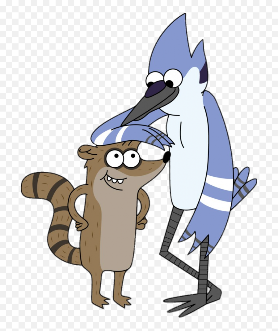 Check Out This Transparent Regular Show Mordecai And Rigby Png Waiting