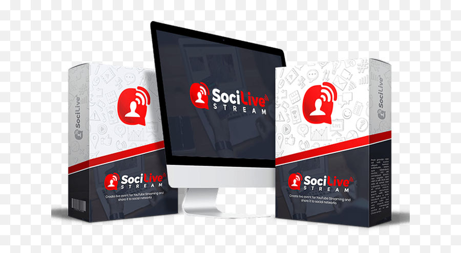 Socilivestream Review Bonus Discount Oto - Multimedia Software Png,Youtube Live Logo Png