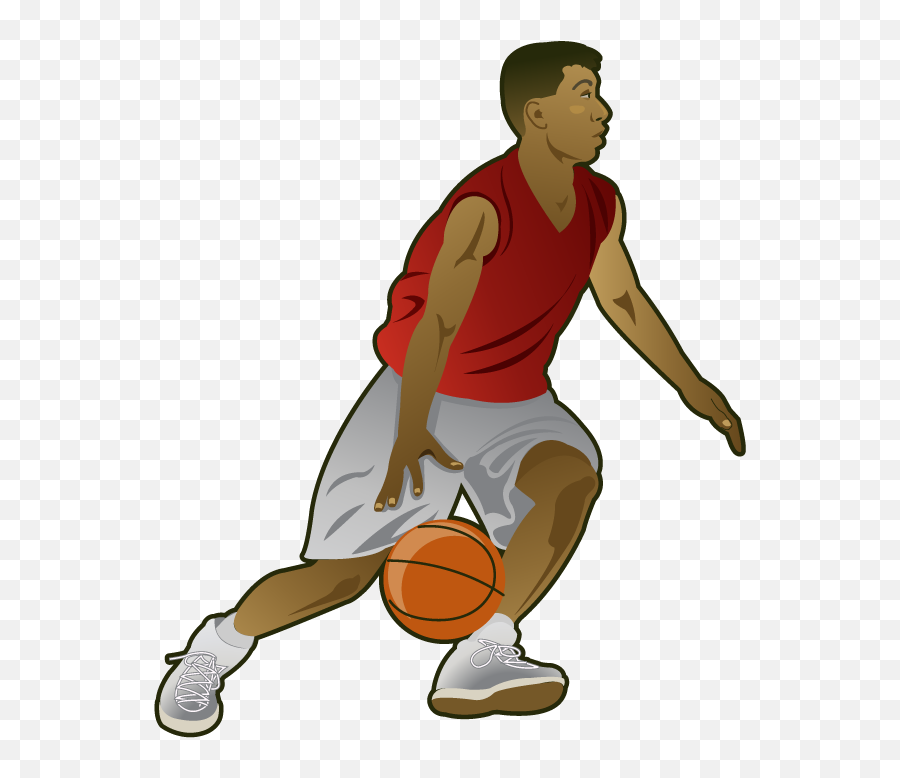 Clipart Person Basketball - Basketball Player Clip Art Png,Basketball Transparent Png
