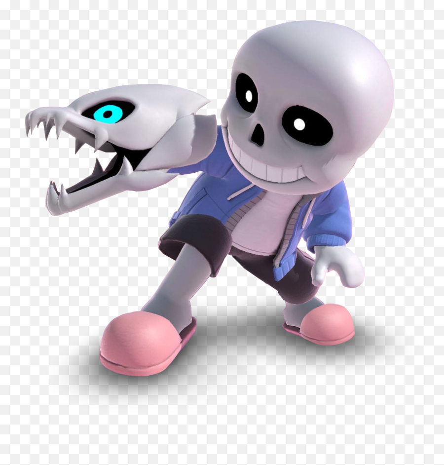 Skeleton Render From Super Smash Bros - Sans Super Smash Bros Png,Sans Undertale Transparent