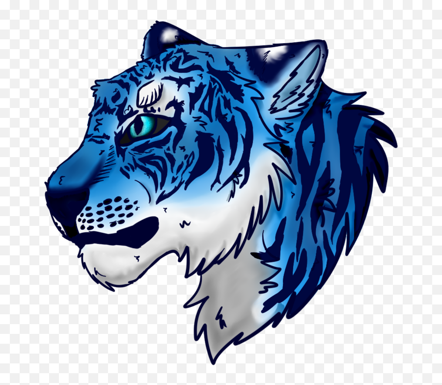 Blue Tiger Png Svg Library Download - Blue Tiger Logo Png,Tiger Png