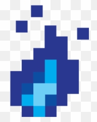 Github - Blue Flame Sprite No Background png