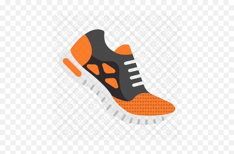 Running Shoe Icon Of Flat Style - Sports Shoes Icon Png,Running Shoe Png