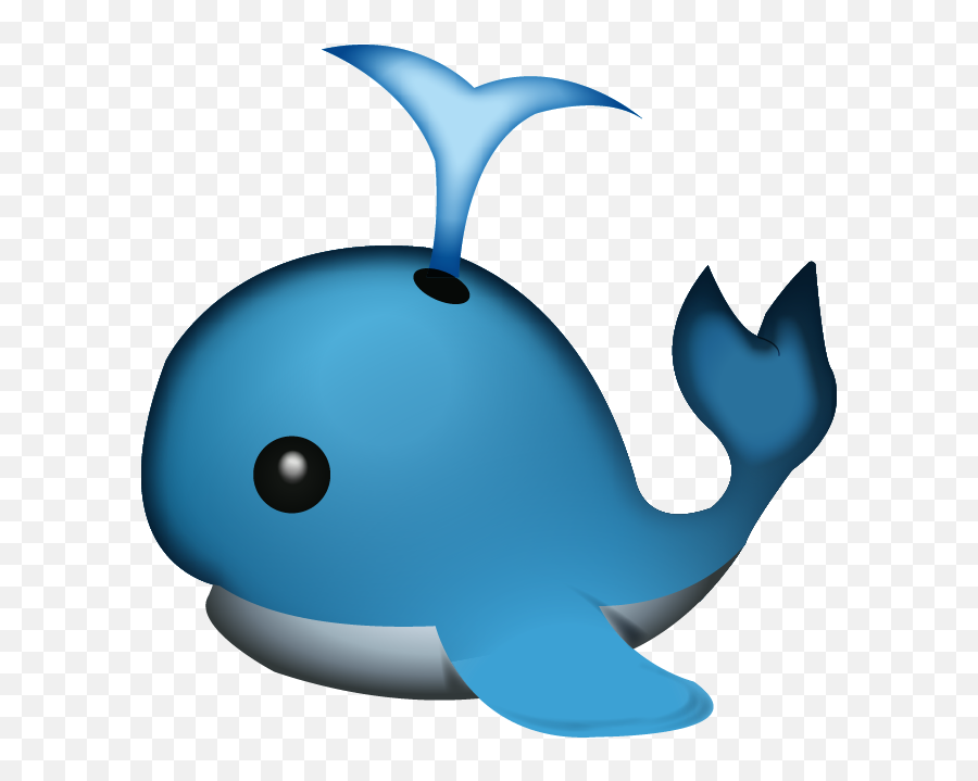 Download Spouting Whale Emoji - Whale Emoji Png,Whale Transparent Background