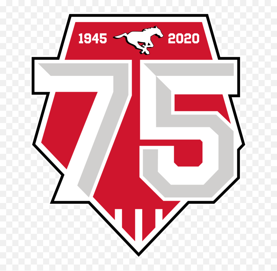 Stampeders Celebrating 75th - Calgary Stampeders 2020 Png,American Football Logo