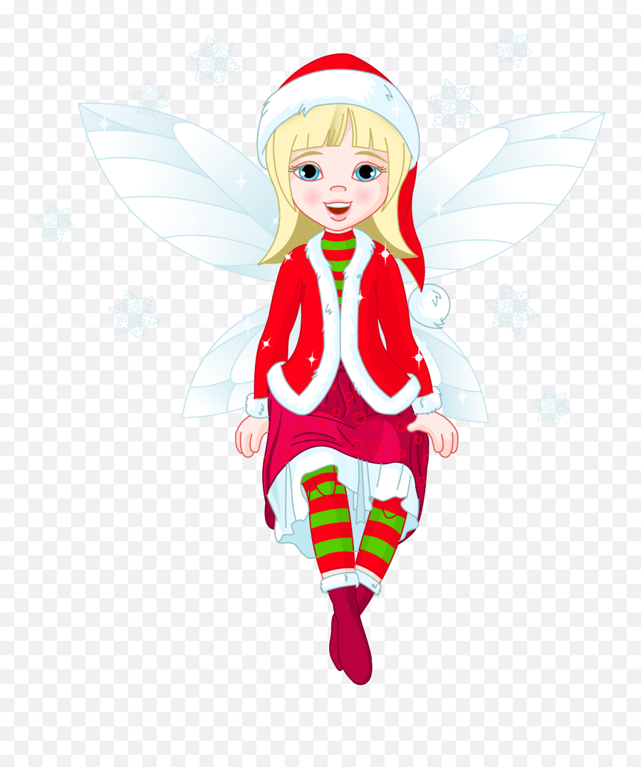 Transparent Christmas Elf Png Clipart - Lutin Fille De Noel,Elf Png