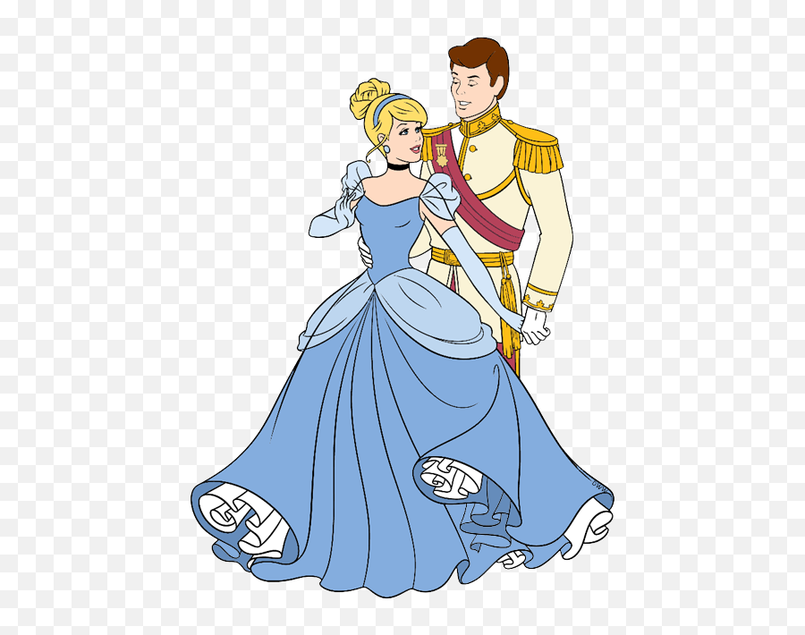 4570book - Cinderella And Prince Charming Cartoon Png,Cinderella Transparent