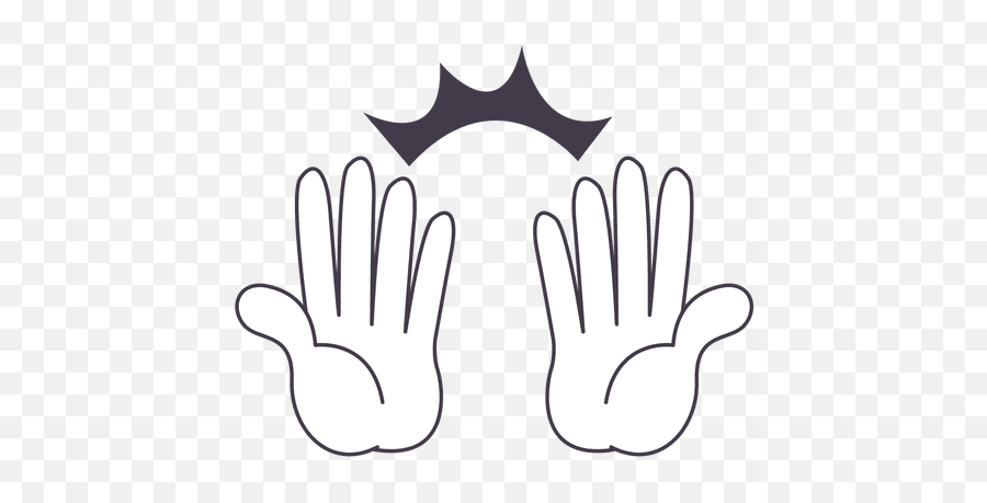 Transparent Png Svg Vector File - Hand,Praise Png