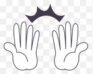 Transparent Png Svg Vector File - Hand,Praise Png