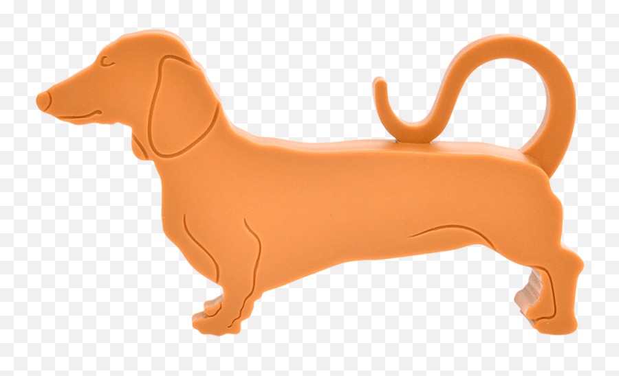 Download Doorwedge Dachshund Plastic - Esschert Design Doorstop Dog 15 Cm Polypropylene Orange Png,Dachshund Png