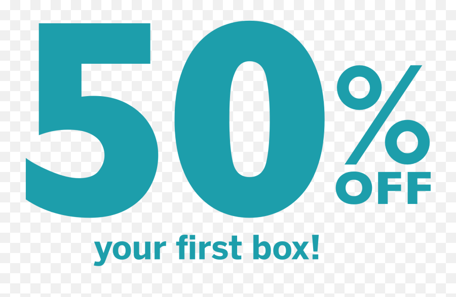 Try Your First Box For 50 - Graphic Design Png,50% Off Png