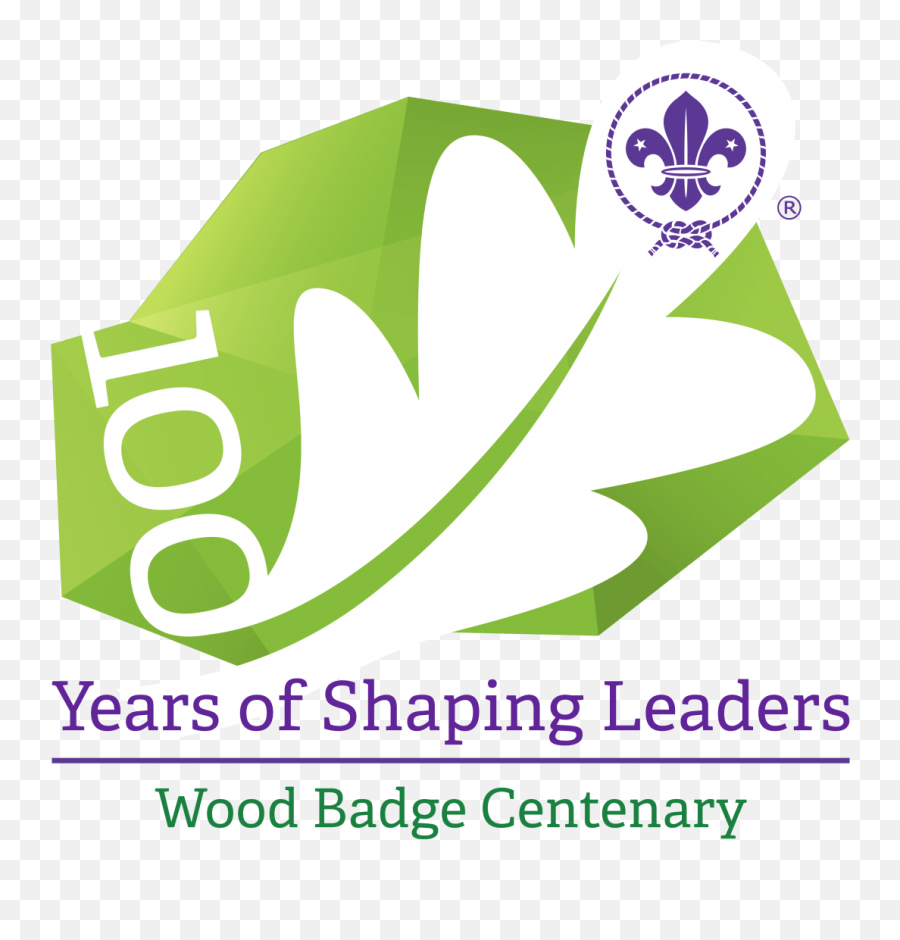 Wood Badge 100 - 100 Years Wood Badge Png,Badge Logo
