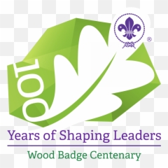 Wood Badge 100 - 100 Years Wood Badge Png,Badge Logo
