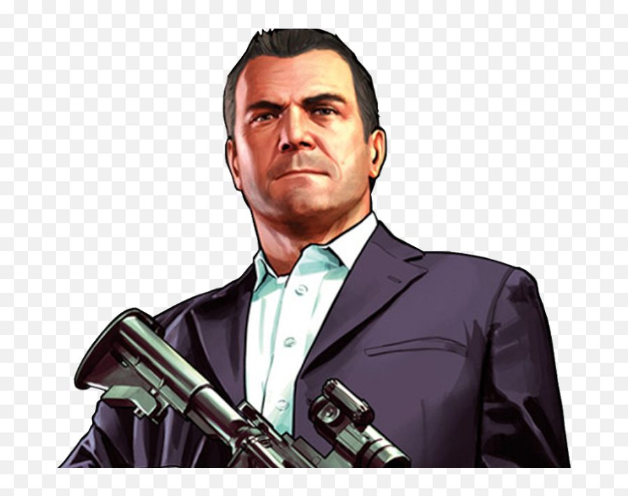 Michael Gta V Png - Transparent Gta V Characters Png,Gta V Png