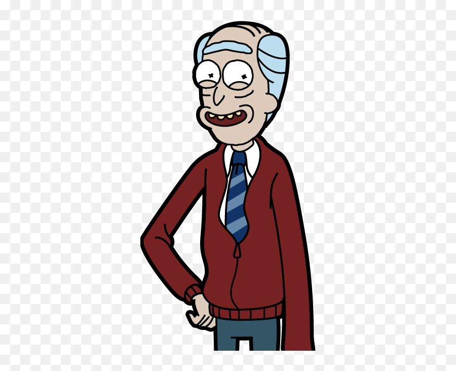 Download Grandpa Rick - Grandpa Rick Pocket Mortys Full Rick And Morty Grandpa Png,Grandpa Png