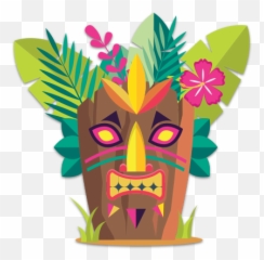 Touchpoint One A - Game Tiki Beach Tiki Guy Transparent Png,Tiki Png