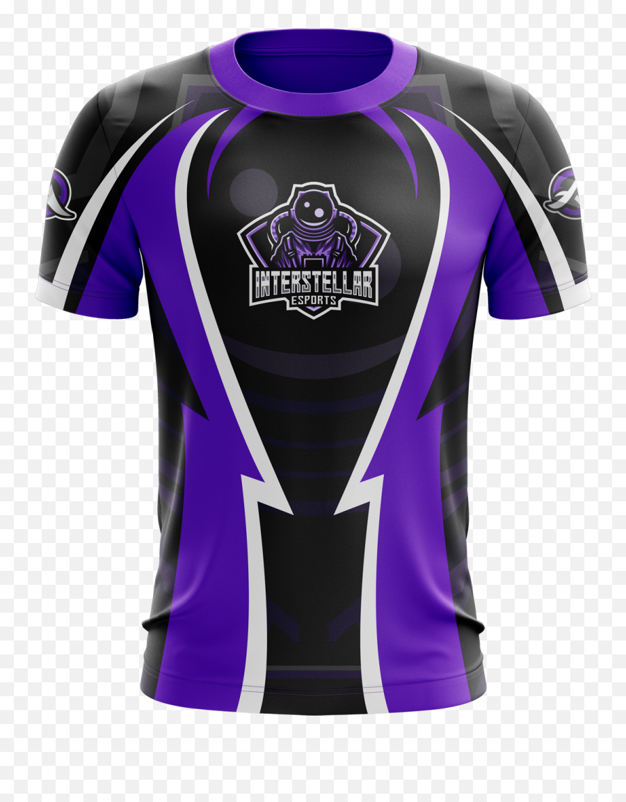 Download Interstellar Esports Short - Bakugo Shirt Png,Purple Shirt Png