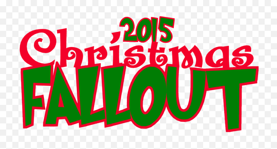 The Holidaze 2015 Christmas Fallout - Clip Art Png,Fallout Logo Png