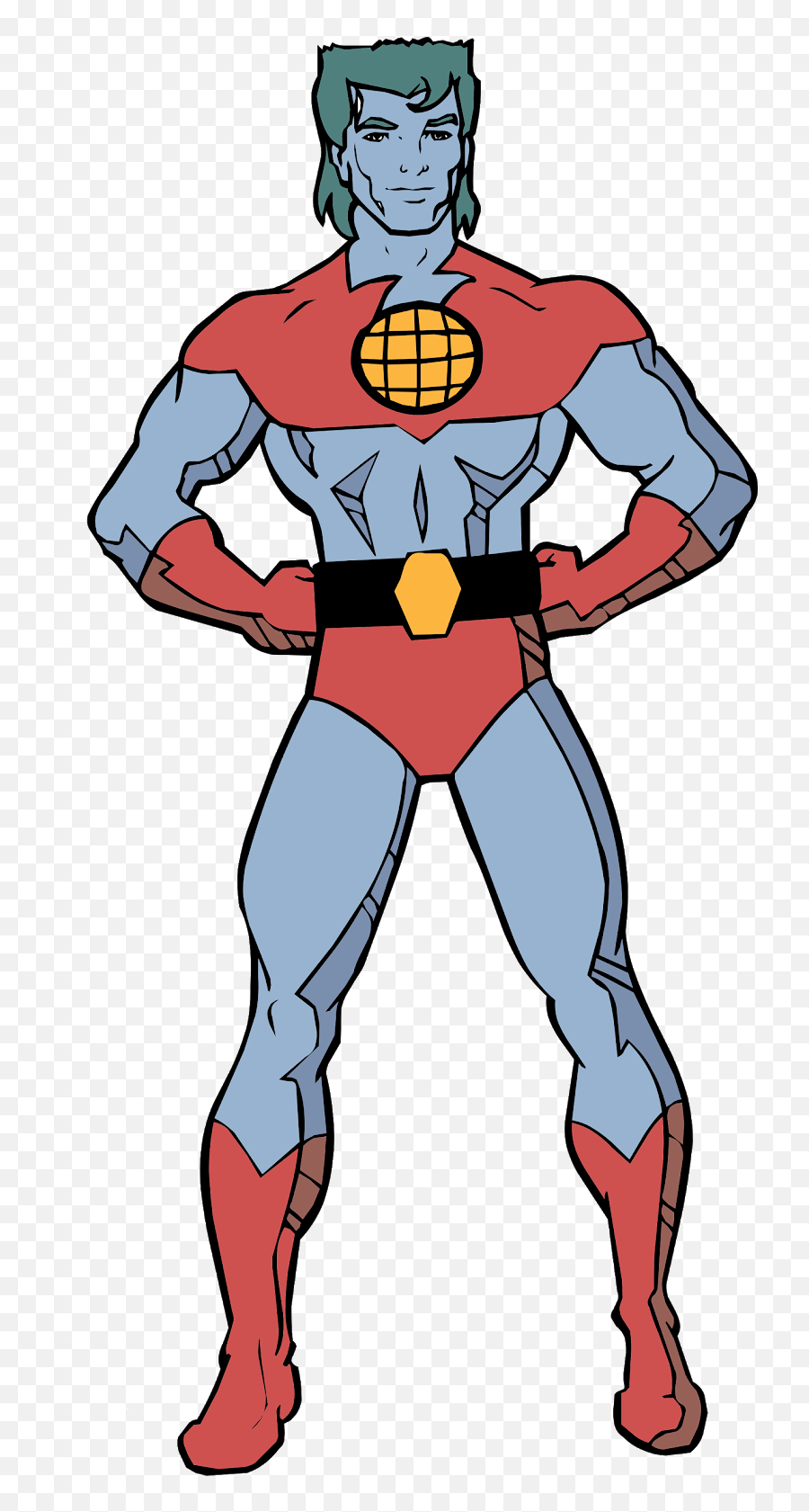 Download Free Png Captain Planet - Cartoon Captain Planet,Captain Planet Png