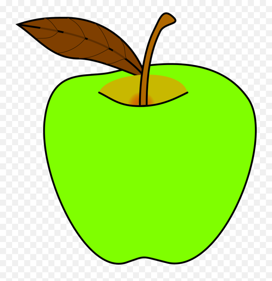 Green Apple Png Svg Clip Art For Web - Green Apple Clipart Png,Apple Clipart Png