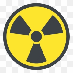 Radioactive Emoji Clipart - Radiation Icon Png